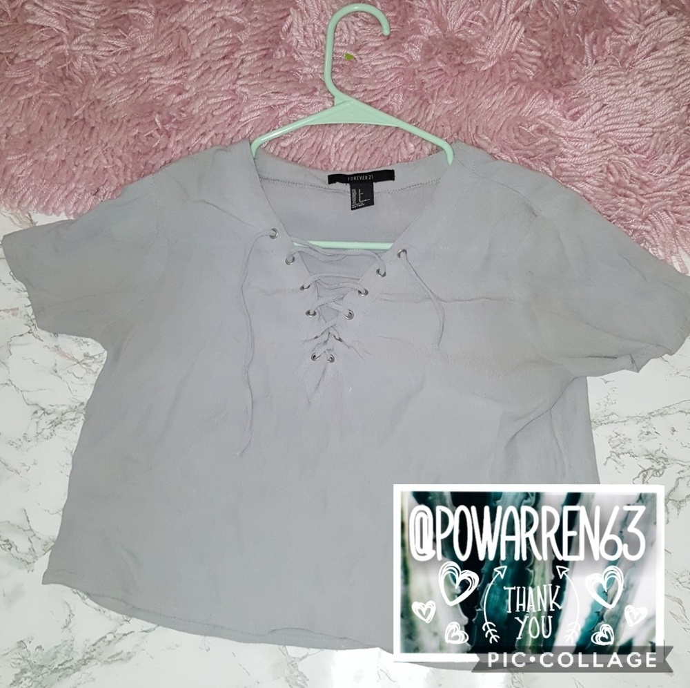 TRADE@neverstoploving - Grey Top & Perfume
